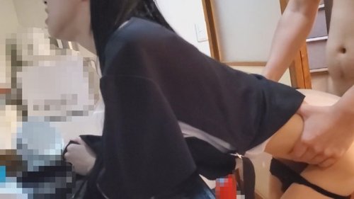 FC2-PPV-1846926 — [Personal] A Delicate Young Wife With Black Hair. A Man Breaks Into A Public Housing Complex And Cums Inside Her —
