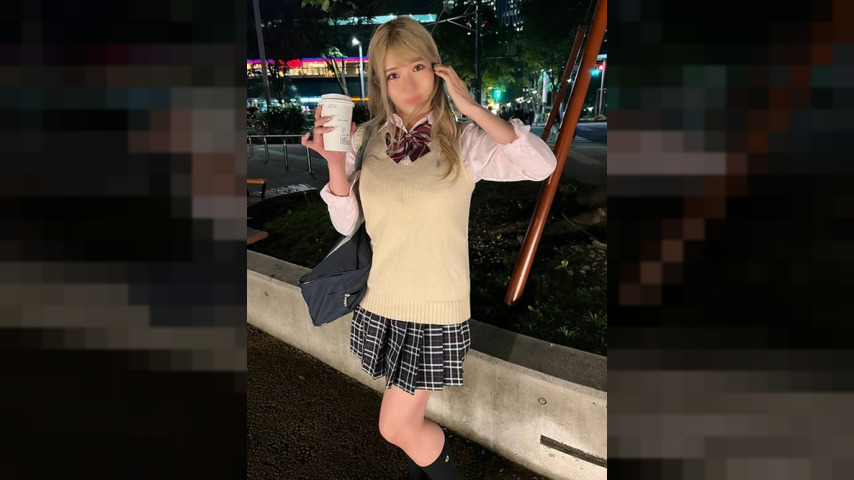 FC2-PPV-3882681 — [Private Shoot, Creampie] Blonde "Big Tits" Gal ** Mahiru 18 Years Old —