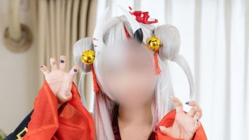 FC2-PPV-4916909 — Kimono-Clad Demon God Girl Gets Fucked Hard And Cummed Inside —