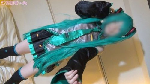 FC2-PPV-4946858 — That Miku cosplayer is back in a remastered version! Masturbation & sex in her regular Miku outfit! —