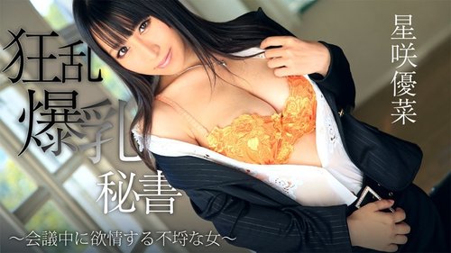 HEYZO-0746 — Crazy Busty Secretary – A Disrespectful Woman Who Gets Horny During A Meeting – Yuna Hoshizaki —