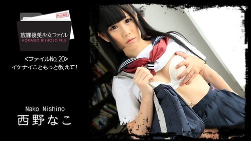 HEYZO-1382 — After School Beautiful Girl File No.20 ~Teach Me More Naughty Things!~ – Nishino Nako —